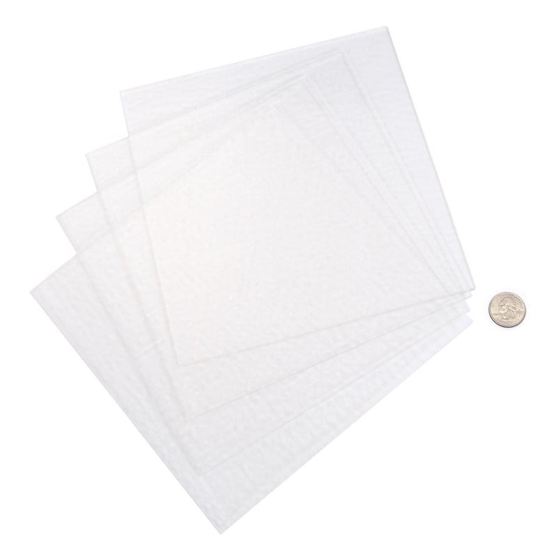 Delphi Glass System 96 8inch Clear Glass Squares - 4 Pack - Image 3